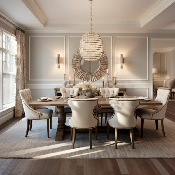What Is A Transitional Dining Room: A Guide To Timeless Elegance - Homilo with regard to