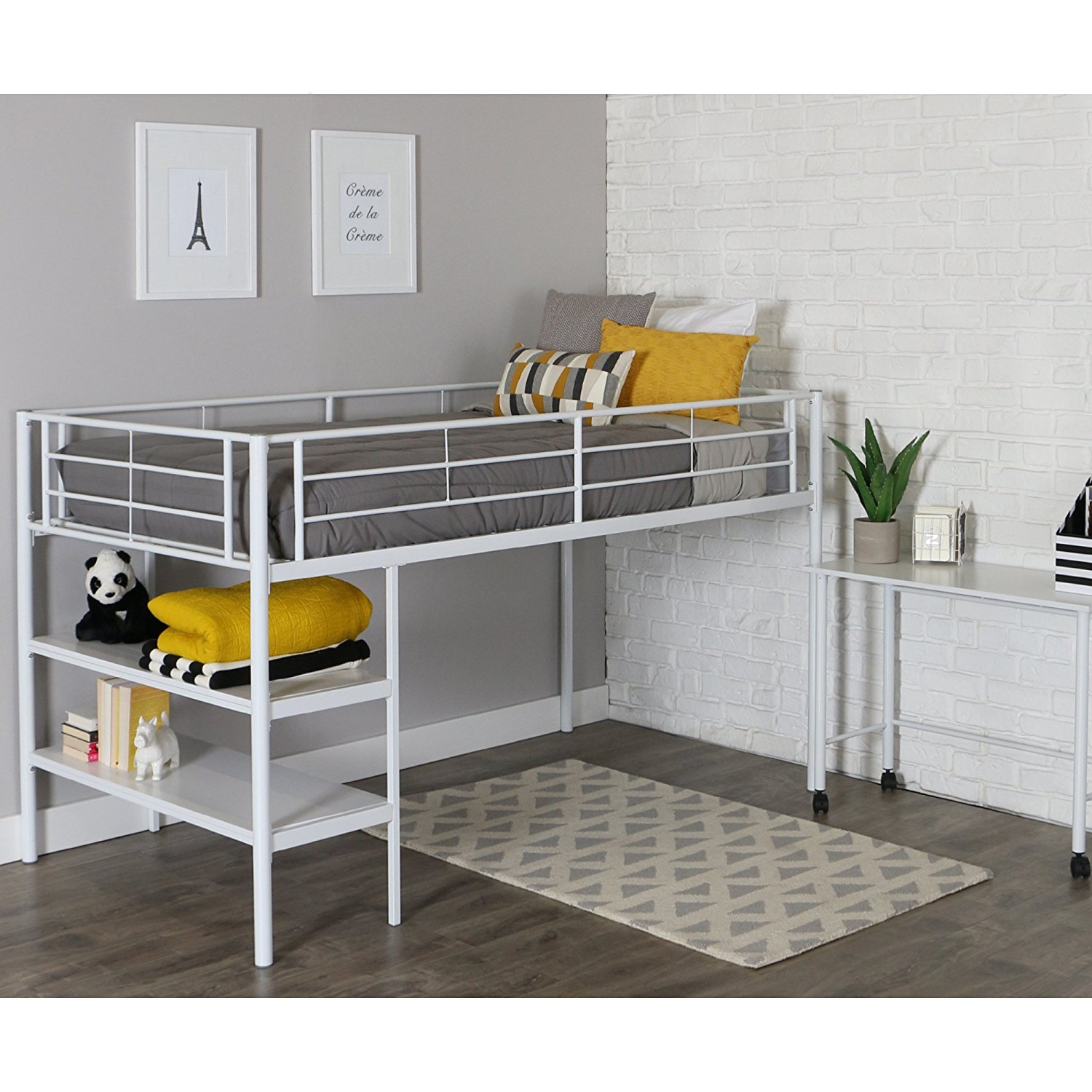 Designing for Tomorrow The Enduring Appeal of White Metal Bunk Beds with Smart Features
