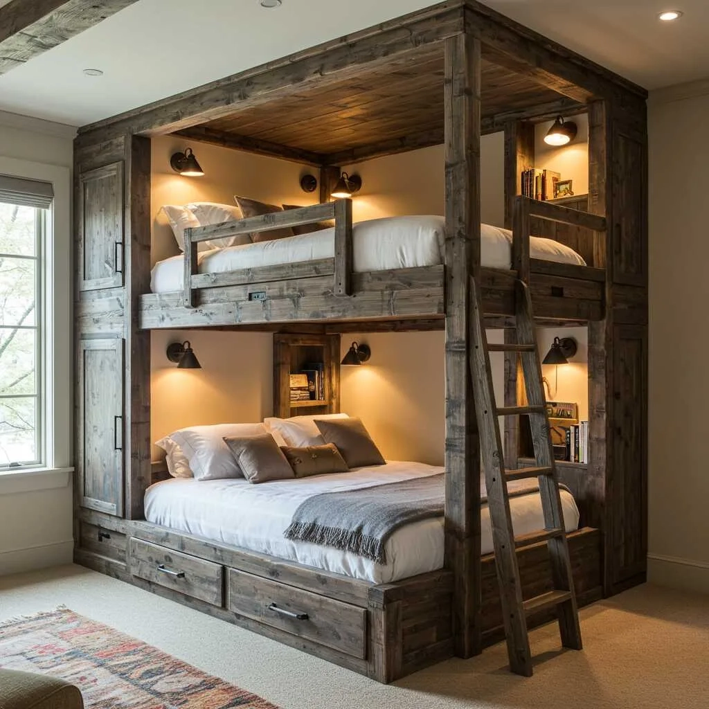 Wood Bunk Bed: The Ultimate Space-Saving And Stylish Sleeping Solution intended for