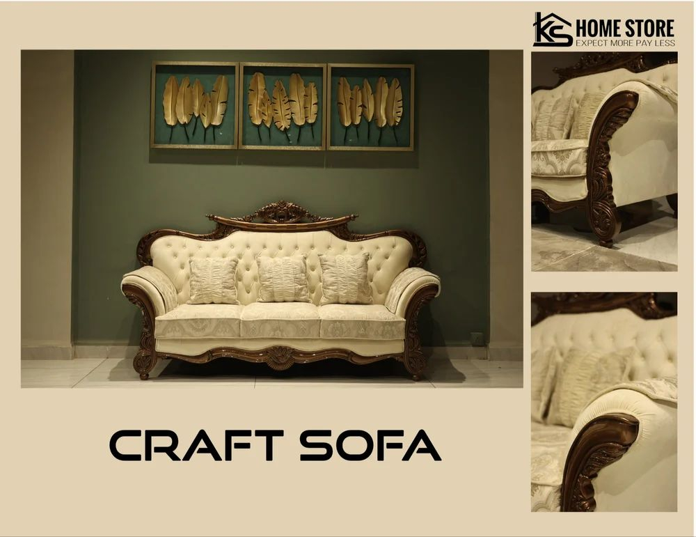 Wooden Craft Sofa At ₹ 60513/Piece In New Delhi | Id: 2852843044248 within The Craftsmanship Behind Every Donavan Sofa
