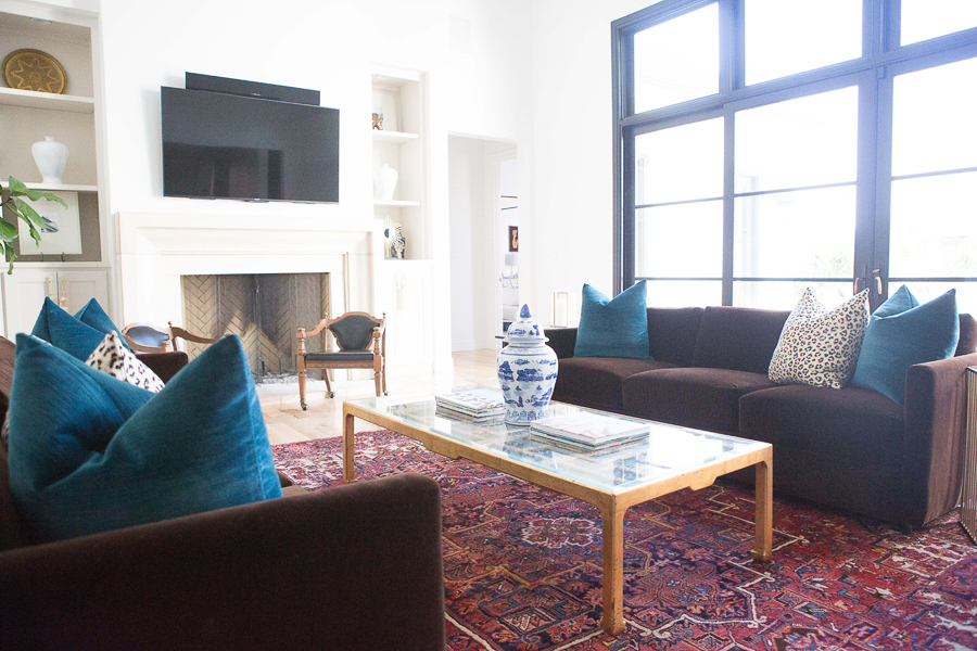 10 Bold Pink And Navy Rugs For Home Decor Modern Glam Design Navy ... pertaining to