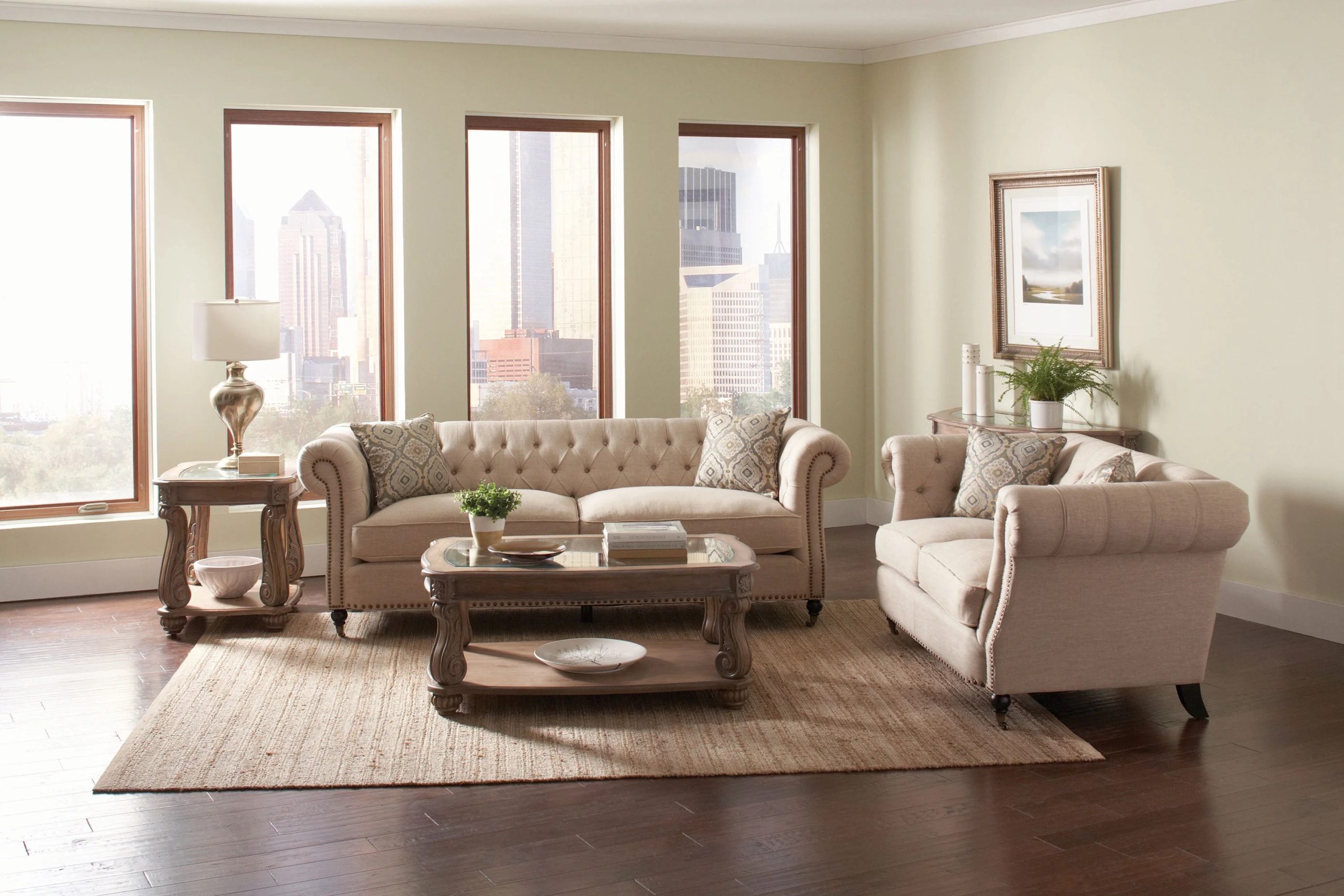 3 Piece Living Room Furniture Set - Good Colors For Rooms pertaining to Transform Your Living Space with the Versatile Gray Engage 3-Piece Living Room Set