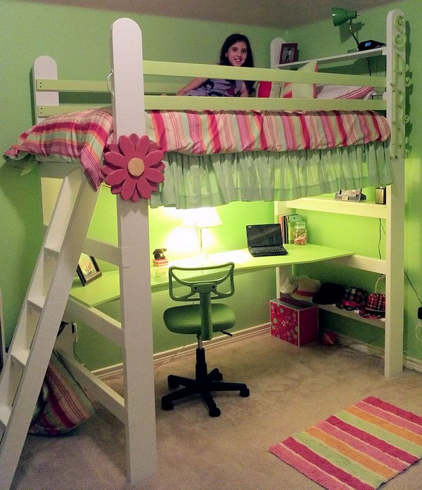 30+ Cool Loft Beds For Small Rooms 2022 with Transforming Small Bedrooms with the Pemberly Row White Loft Bed