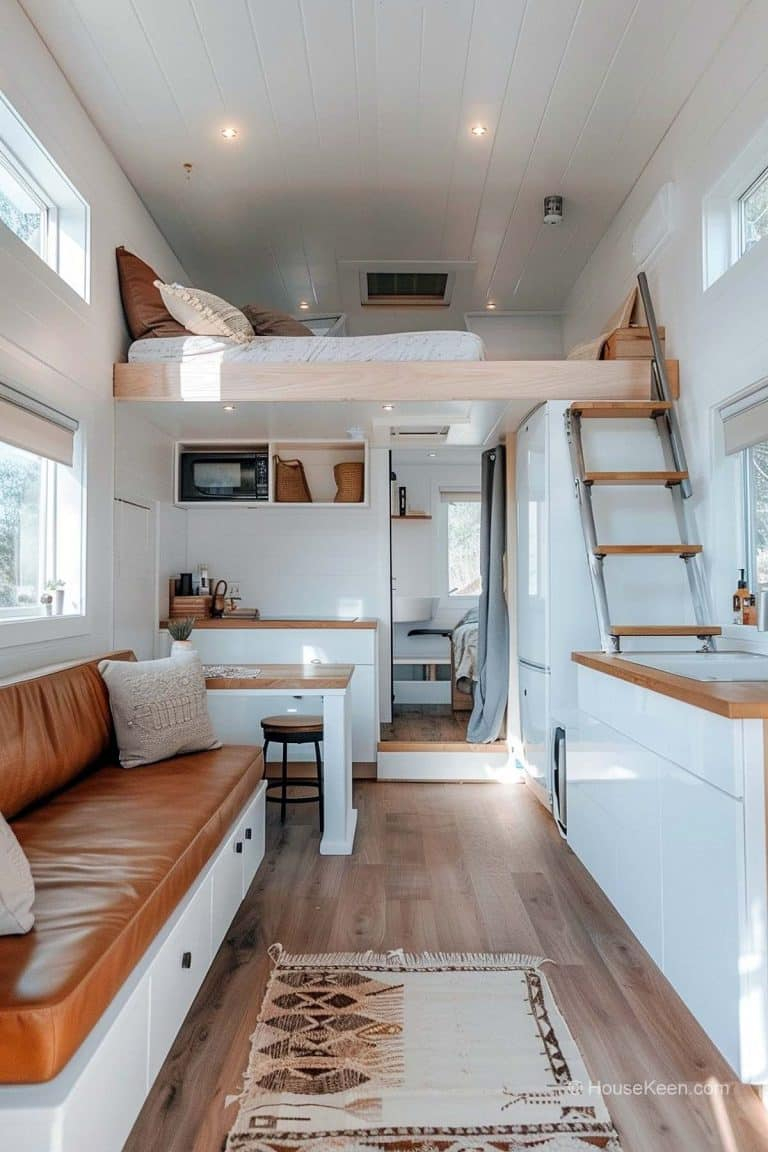 33 Tiny House Concepts With Great Loft Spaces (Pictures) in Creating Cozy and Functional Spaces with Full House Low Loft Designs