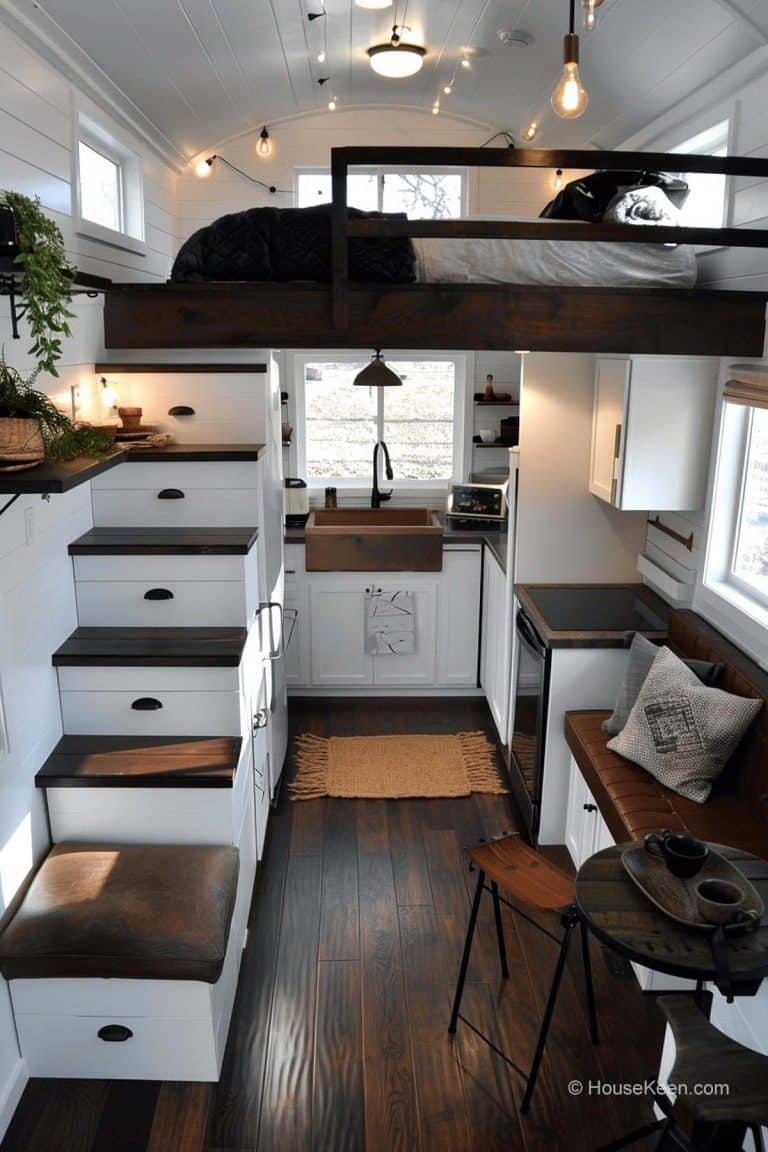 33 Tiny House Concepts With Great Loft Spaces (Pictures) within