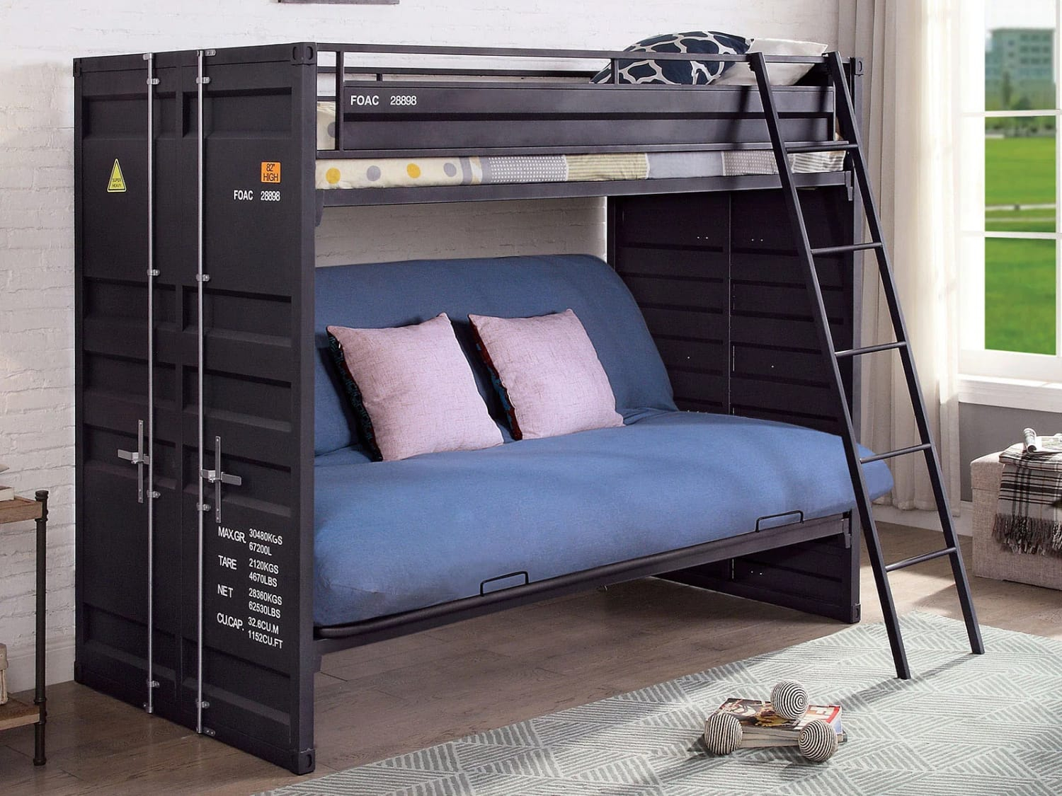 6 Popular Futon Bunk Beds regarding