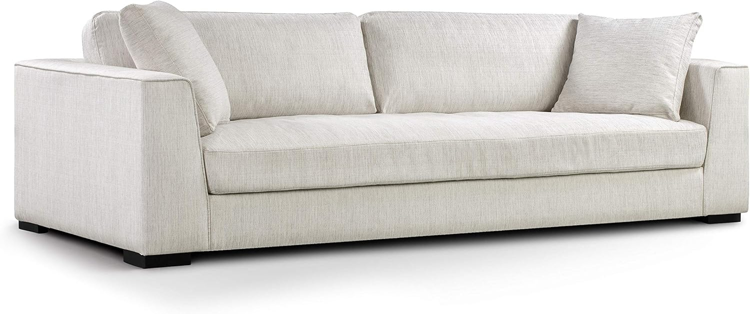 Amazon.com: Poly &Amp; Bark Capri Fabric Sofa, Bright Ash : Home &Amp; Kitchen in Poly and Bark Capri Sofa Bright Ash Understanding the Materials and Craftsmanship