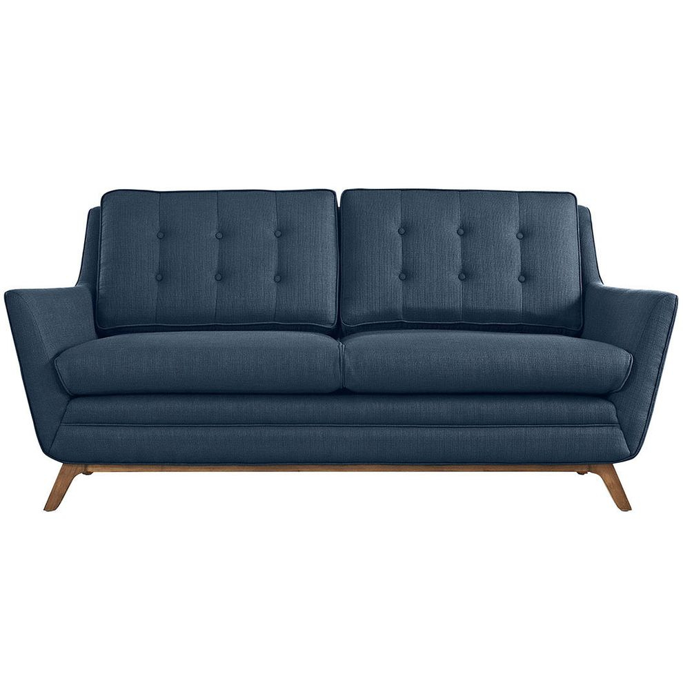 Beguile Azure Loveseat Eei-1799-Azu Modway Furniture Loveseats ... pertaining to