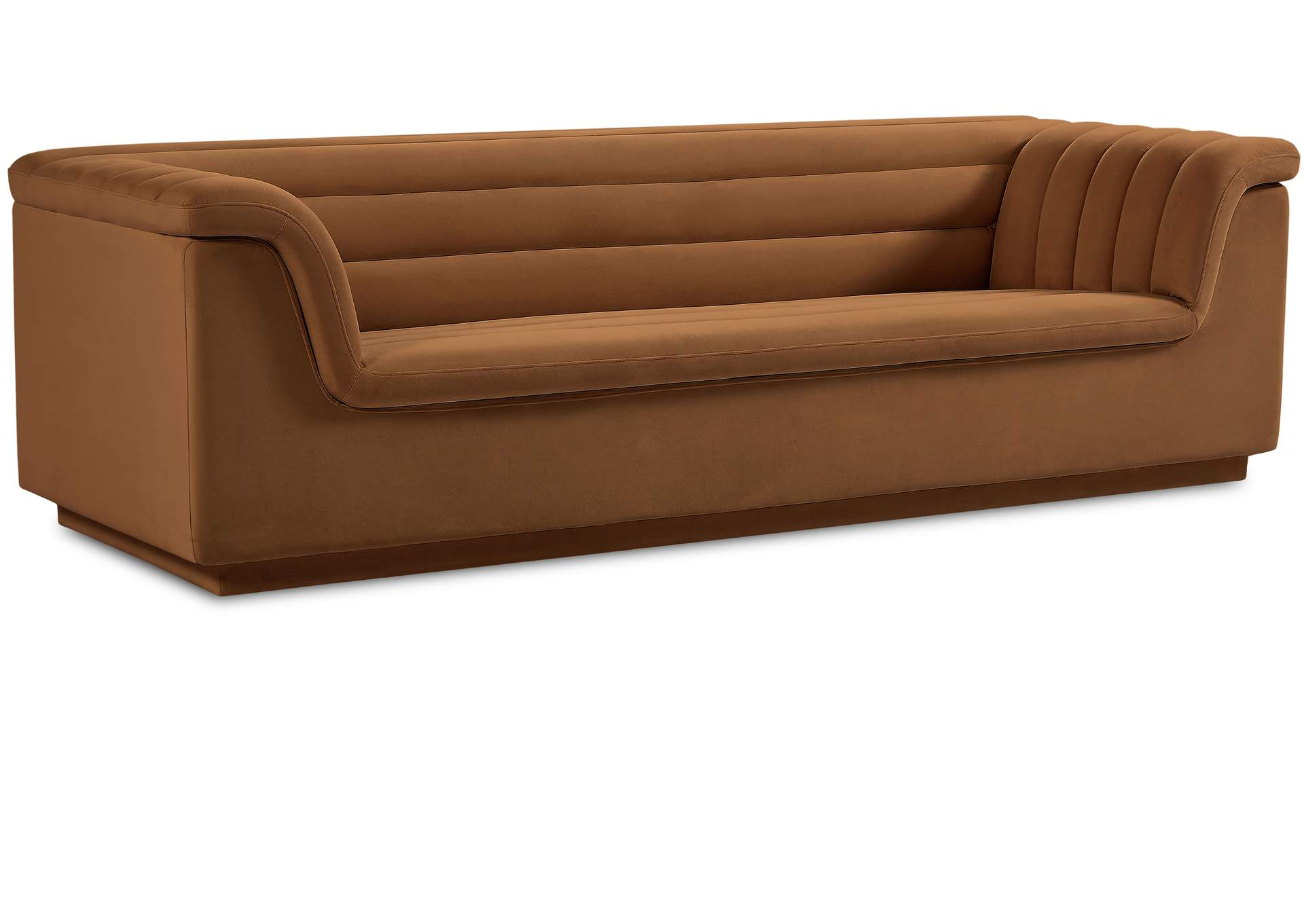 Cascade Saddle Velvet Fabric Sofa for Exploring Comfort and Style with Your Sloan Saddle Velvet Sofa