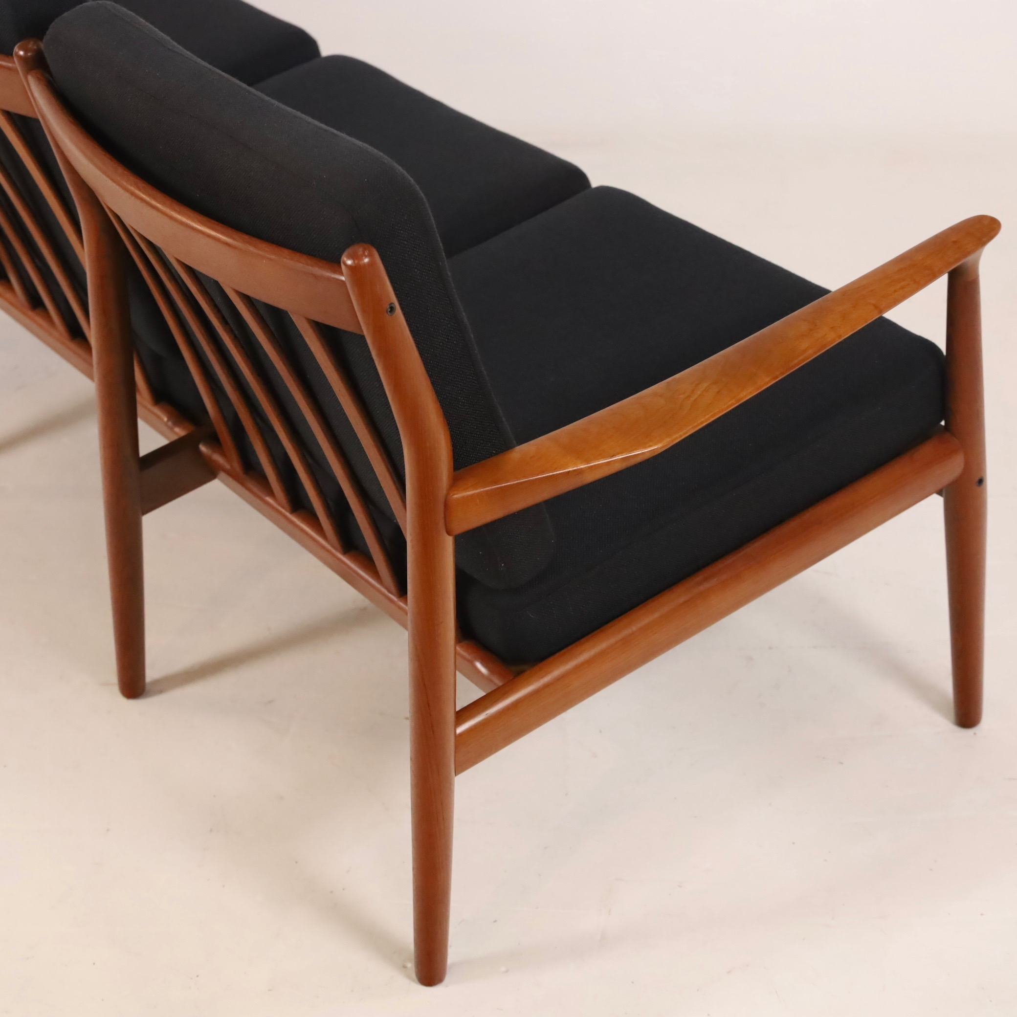 Classic Scandinavian Modern Three-Place Sofa By Svend Aage Eriksen ... throughout The Svend Sofa From Structure to Style What Makes It a Statement Piece