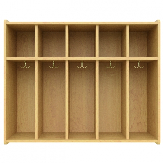 Coat Locker - Five Sections - Ready To Assemble | Schools In regarding Mastering Your Entryway The Versatile MapleWave 5 Section Coat Locker