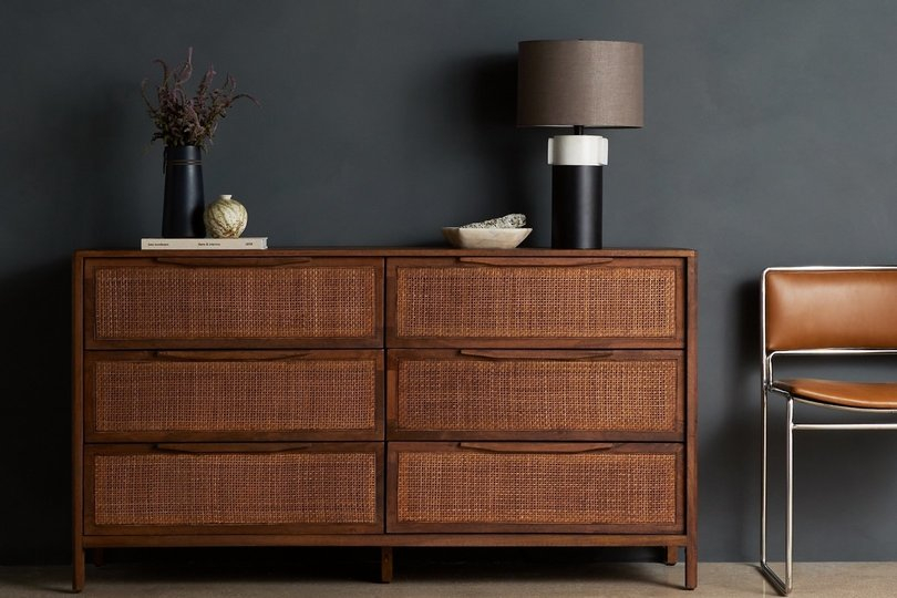 Dark Wood Tones | Scout &Amp; Nimble intended for Designing with Wood Tones Exploring the Palma Dresser's Palette