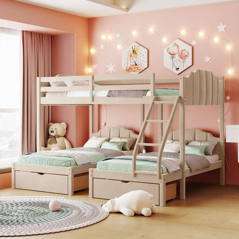 Different Bunk Beds in Transforming Bedrooms with Rainbow Twin Bunk Beds Inspiring Ideas for Every Home