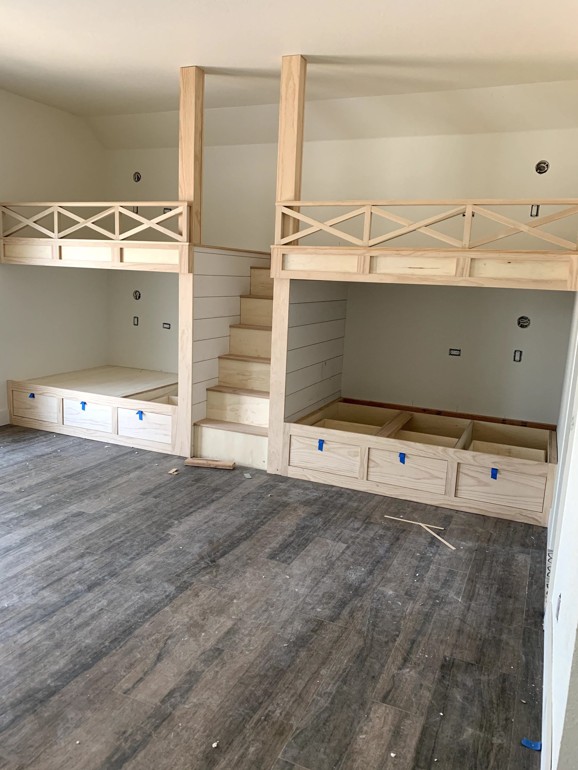 Elevate Your Decor With Bunk Beds In 2023 | Bunk Beds Built In, Diy ... throughout Designing Sleep Havens With the Cone Mills Complete Bunk Bed