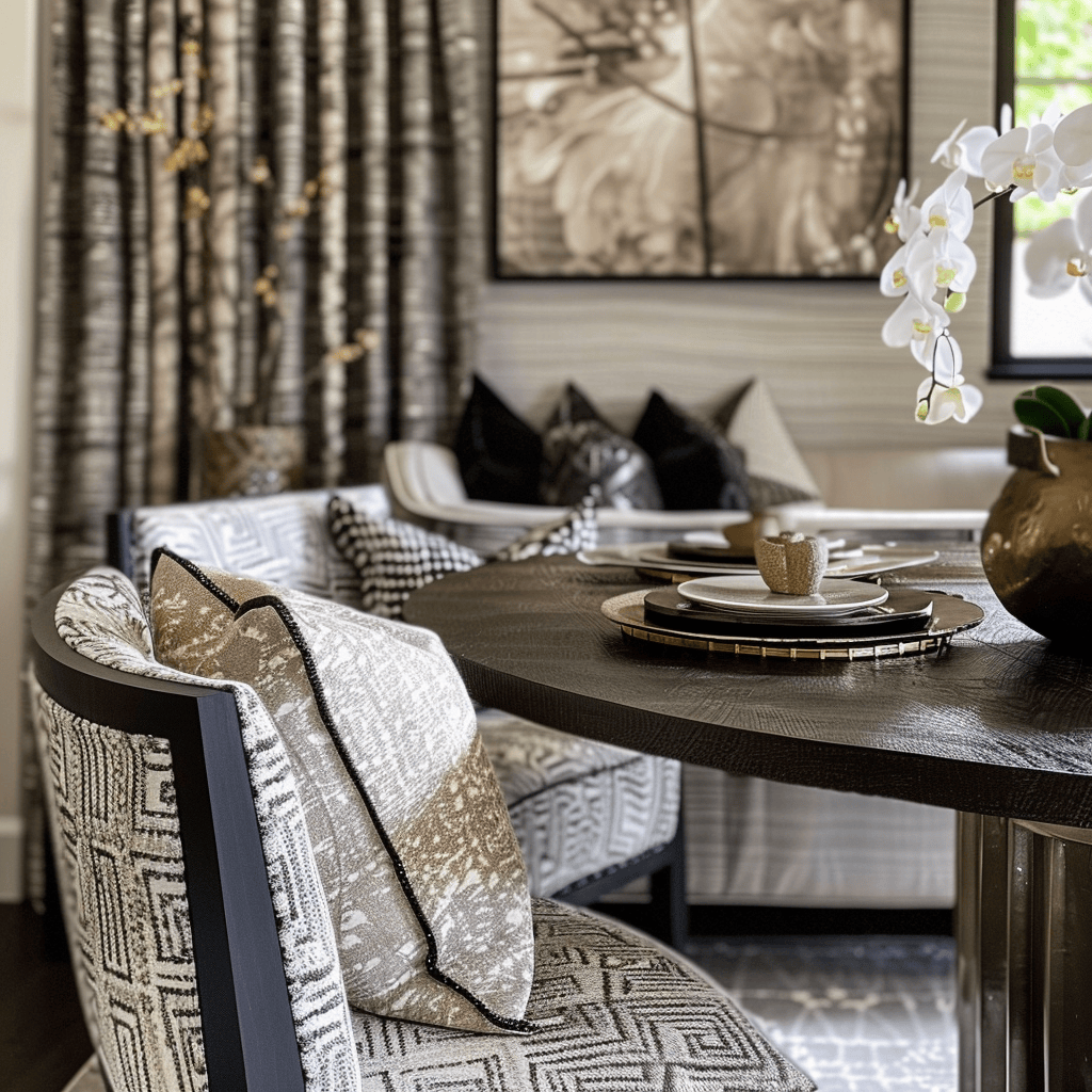 Elevate Your Dining Experience With These 65 Unseen Modern Dining Room ... for Elevate Your Dining Experience with the Thea Faux Leather Set