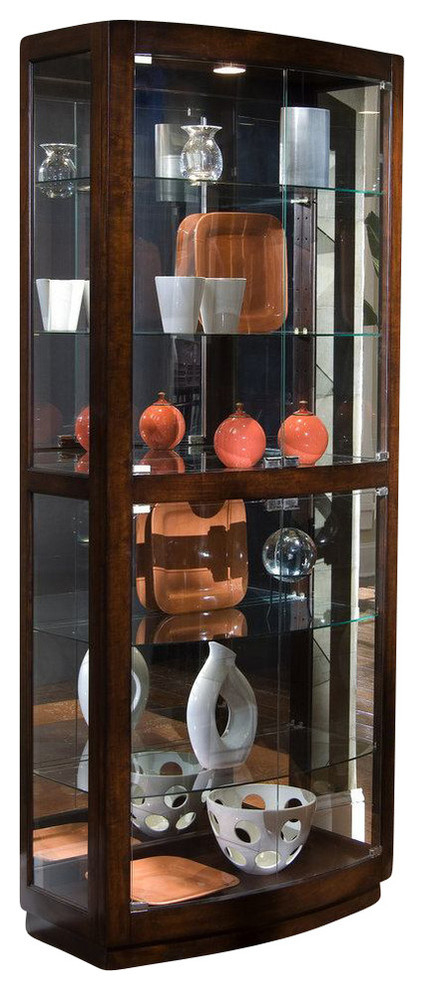 Emma Mason Signature Willey Curio - Transitional - China Cabinets And ... within