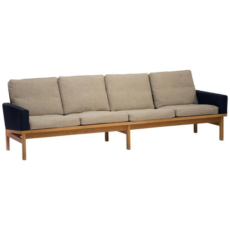 Four-Seat Sofa By Svend Ellekær | Antique And Modern Collection inside