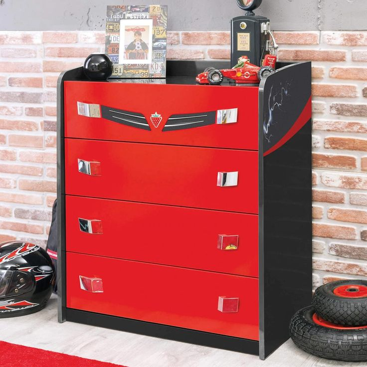 Gts Ev 3 Drawer Chest With Cabinet, Charging Station Theme | Kommode ... regarding