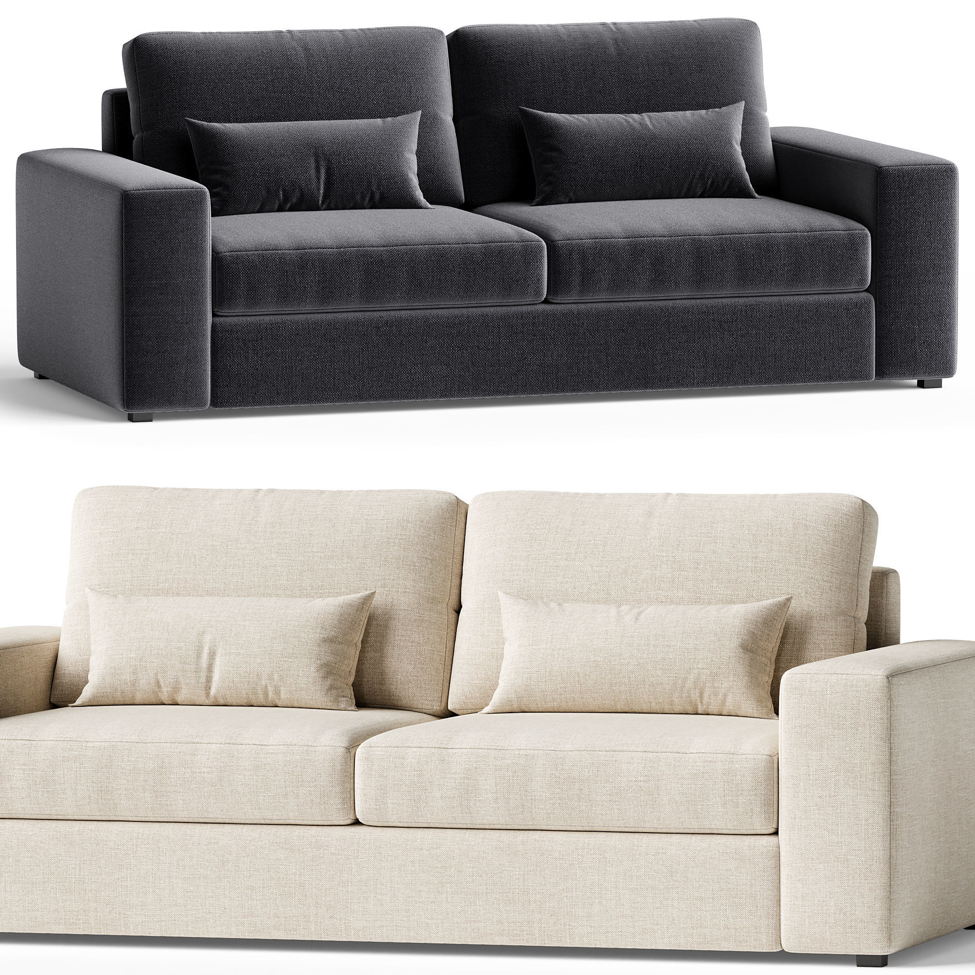 Haywood Wide Arm Sofa 3D Model | Cgtrader regarding Exploring the Features and Benefits of the Parker Living Haywood Sofa