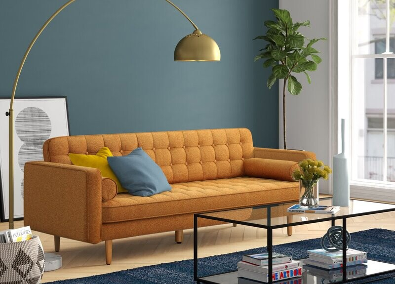 How To Design Around A Statement Sofa - Décor Aid inside