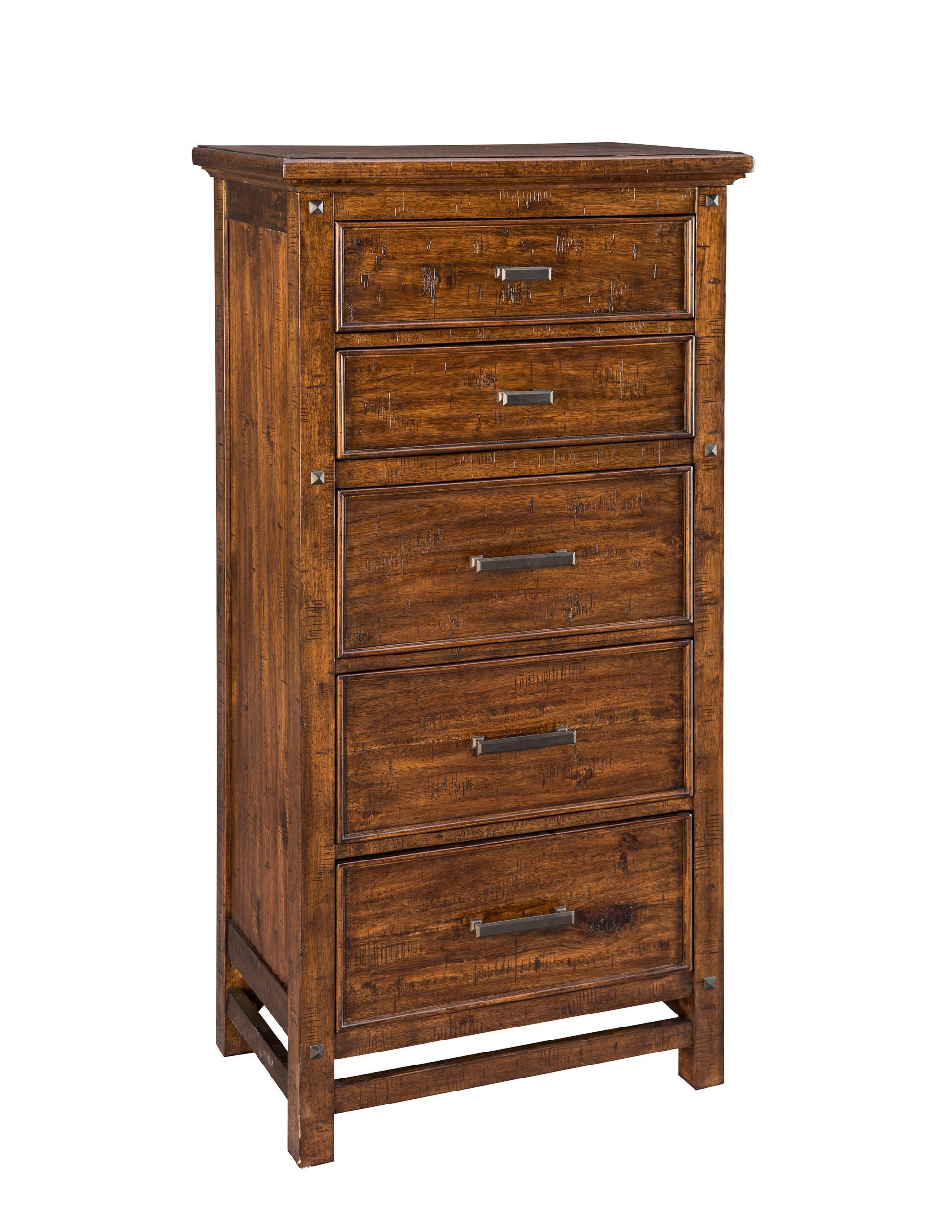Imagio Home By Intercon Wolf Creek 5-Drawer Lingerie/ Pier Chest ... pertaining to The Enduring Appeal of Traditional Wood Furniture The Olivia Pier Chest Explained