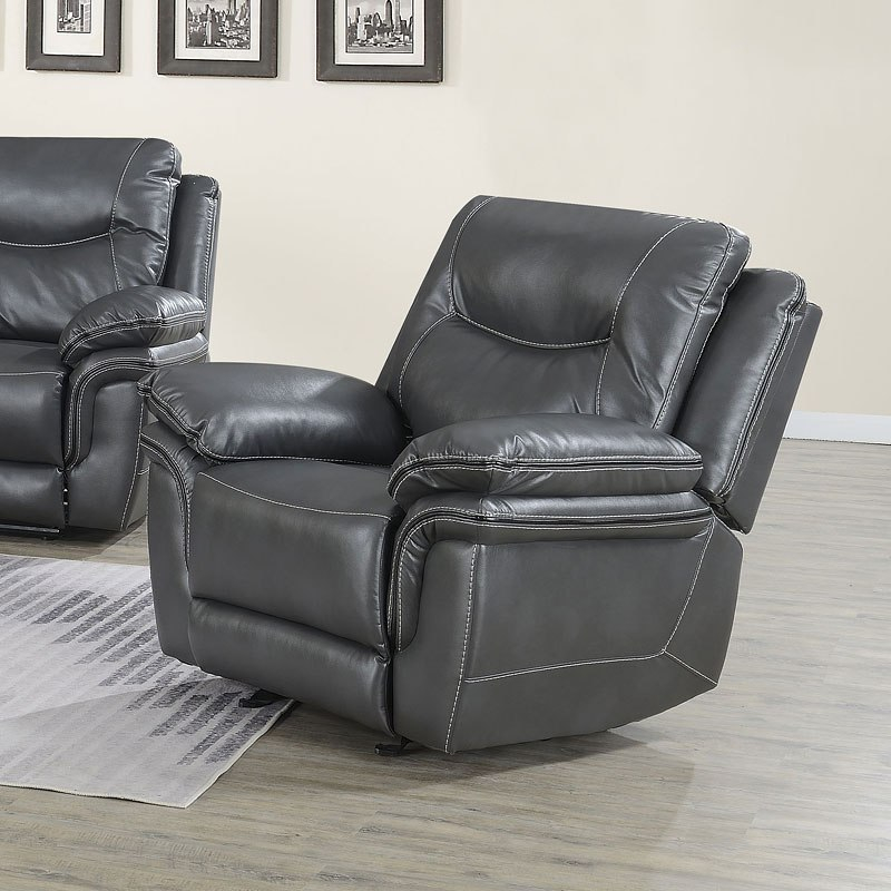 Isabella Reclining Living Room Set (Grey) By Steve Silver Furniture, 1 ... with Discovering Comfort The Steve Silver Isabella Recliner Sofa's Grey Appeal