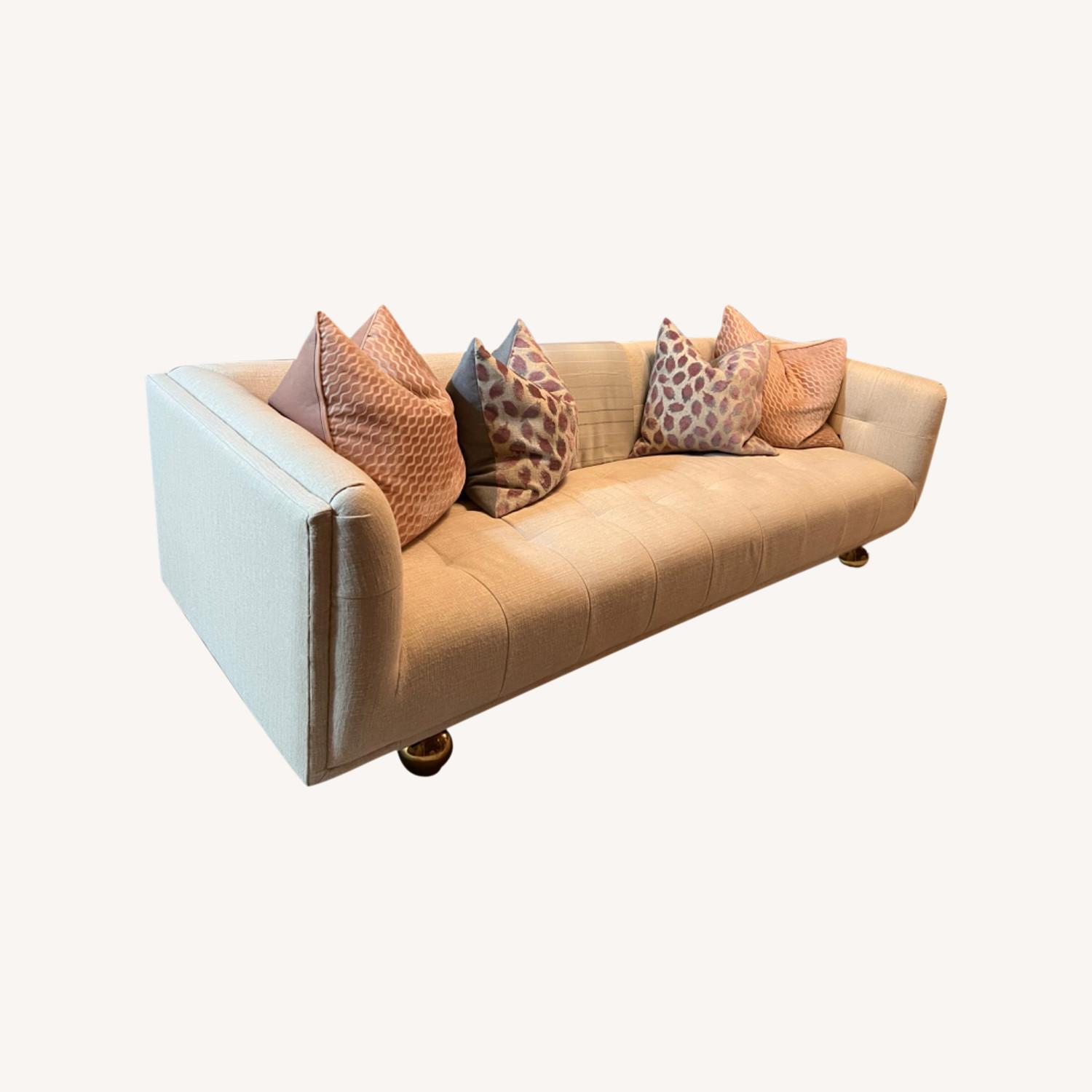 Jonathan Adler Claridge Sofa Belfast Stone - Aptdeco within Crafting Timeless Spaces with Claridge Sofas and Belfast Stone