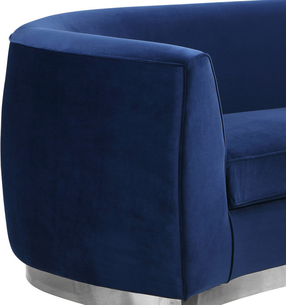 Julian Velvet Upholstered Set - Contemporary - Sofas - By Meridian ... for
