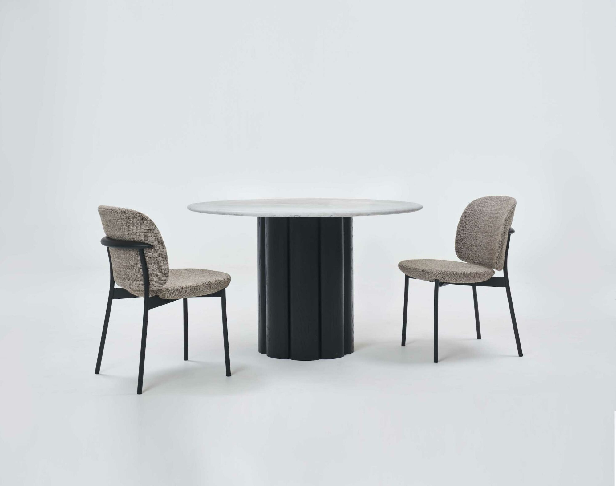 Kora Dining Table By Natadora | Innerspace - Australia regarding A Closer Look at the Light Oak Finish of the Kora Dining Table