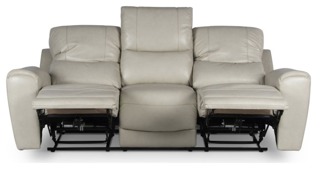 Laurel Power Reclining Sofa, Gray - Contemporary - Sofas - By Steve ... in