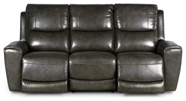 Laurel Power Reclining Sofa, Gray - Contemporary - Sofas - By Steve ... intended for