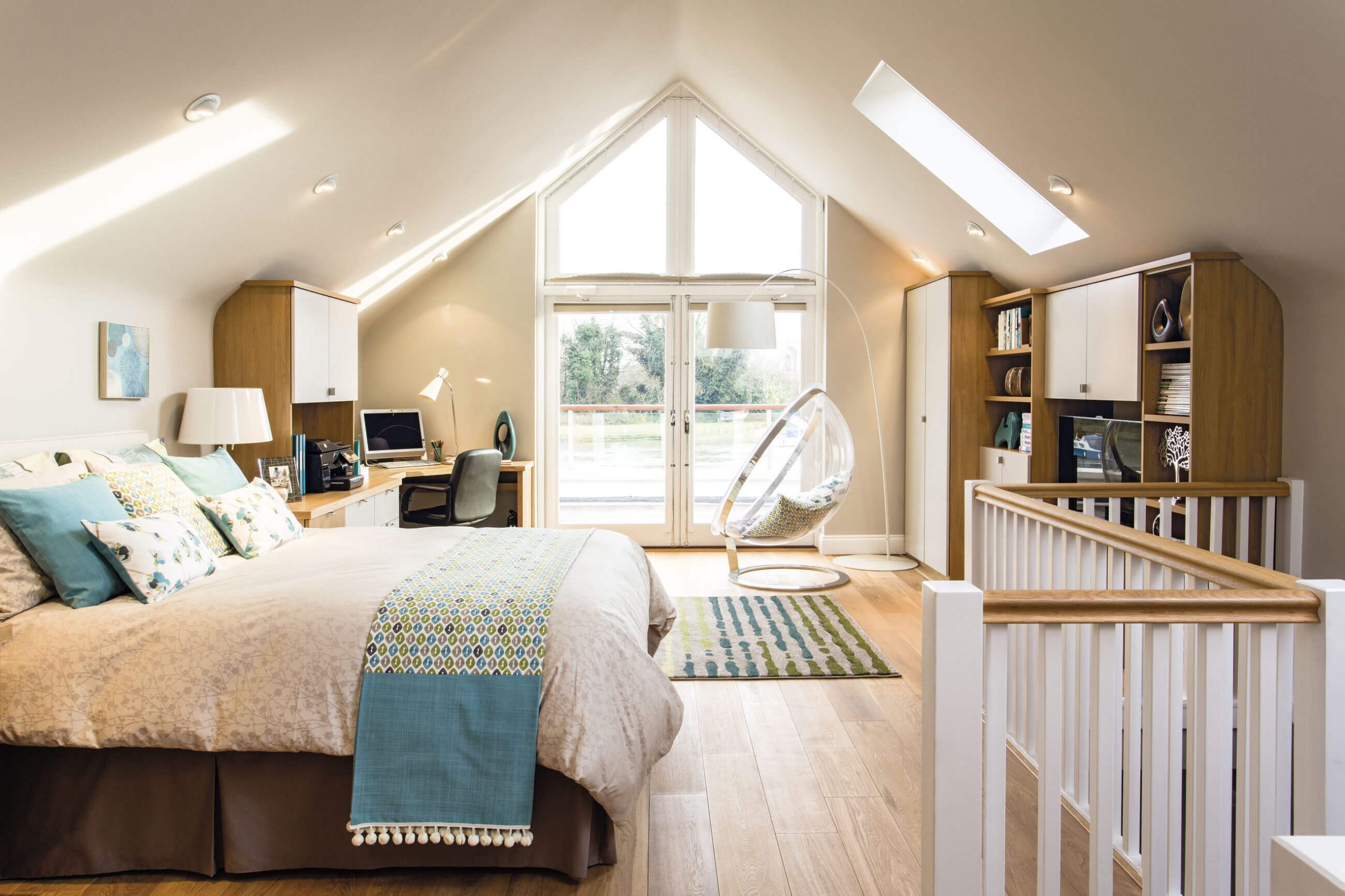 Loft Conversion Bedroom Design Ideas | Neville Johnson regarding