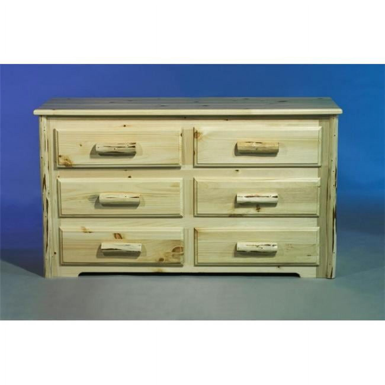 Montana Woodworks Montana 6 Drawer Dresser - Walmart.com intended for