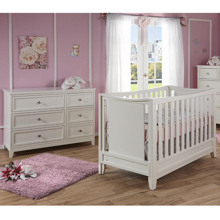Pali 2 Piece Nursery Set - Nursery Set - Treviso Forever Crib And ... with Creating a Serene Nursery with the Pali Design Como Double Dresser in Vintage White