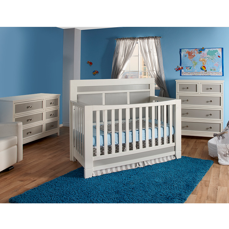 Pali 3 Piece Nursery Set - Nursery Set - Cortina Forever Crib, Double ... within Creating a Serene Nursery with the Pali Design Como Double Dresser in Vintage White