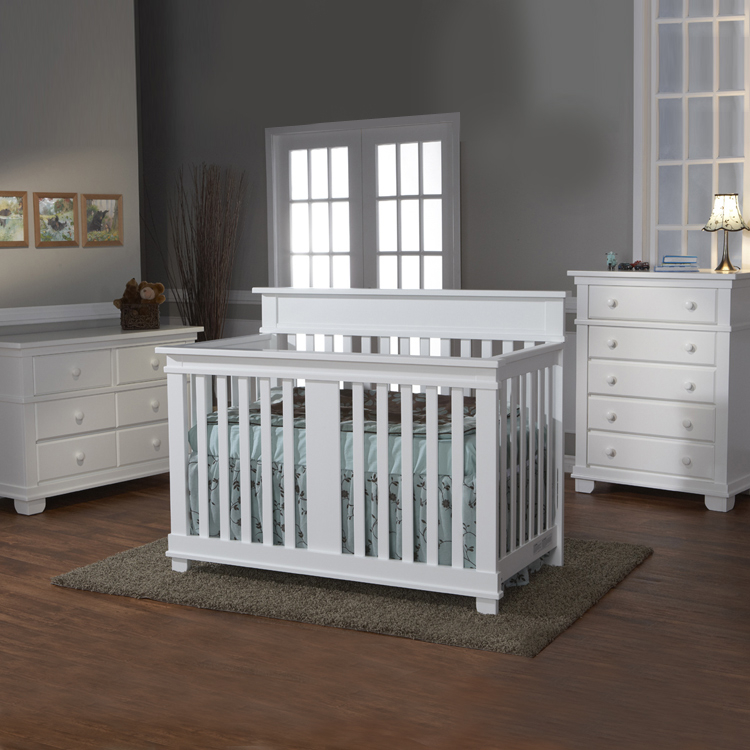 Pali 3 Piece Nursery Set - Torino Crib, Torino Double Dresser And ... intended for