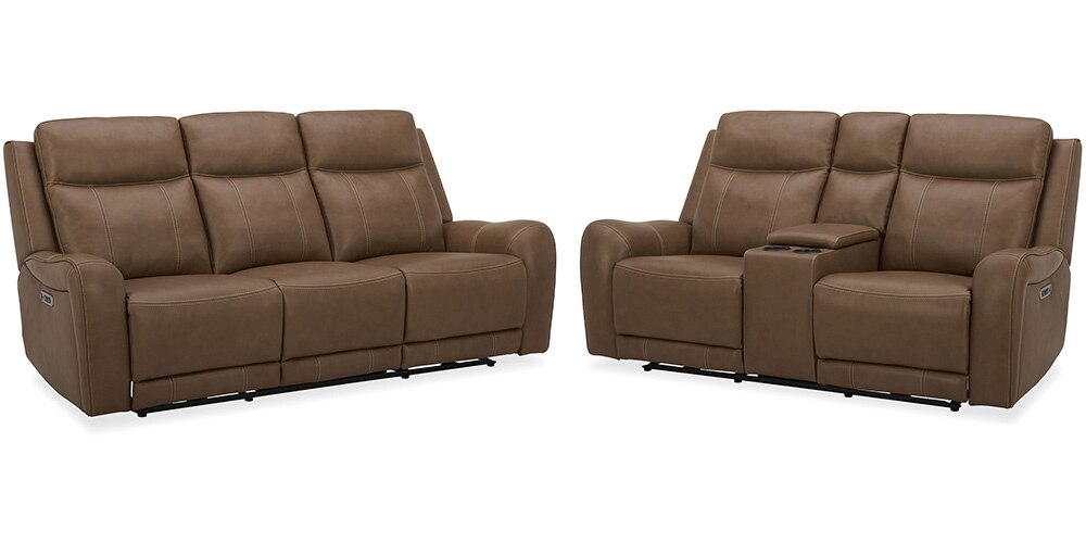 Parker House - Haywood - Butternut Power Reclining Sofa And Loveseat ... pertaining to Exploring the Features and Benefits of the Parker Living Haywood Sofa
