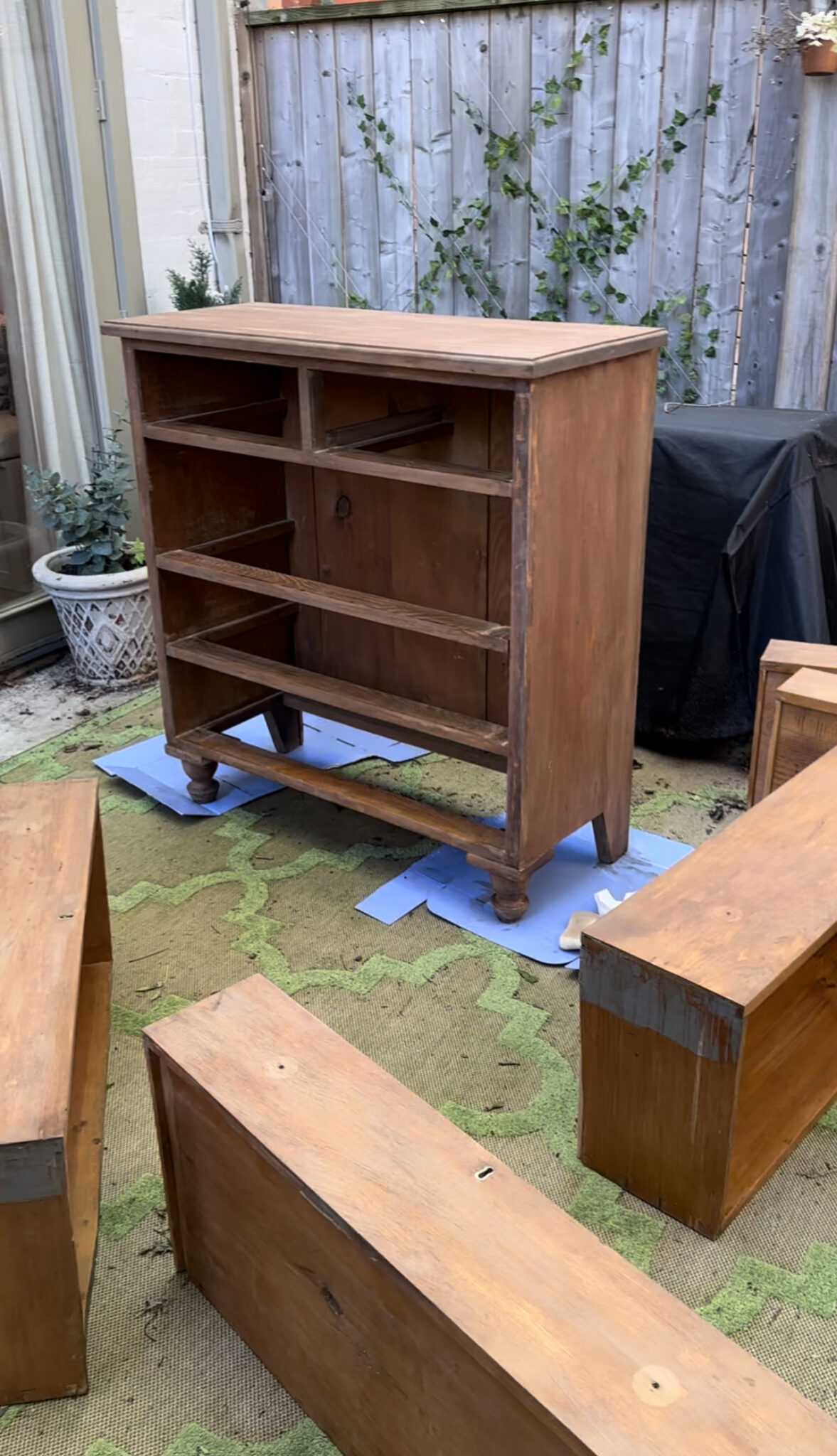 Refinishing An Old Pine Wood Dresser | Emma Courtney Home regarding Exploring the Durability and Beauty of Pine Wood Dressers