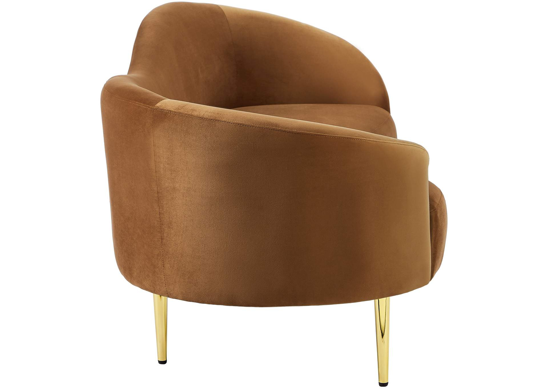 Ritz Saddle Velvet Sofa regarding Exploring Comfort and Style with Your Sloan Saddle Velvet Sofa