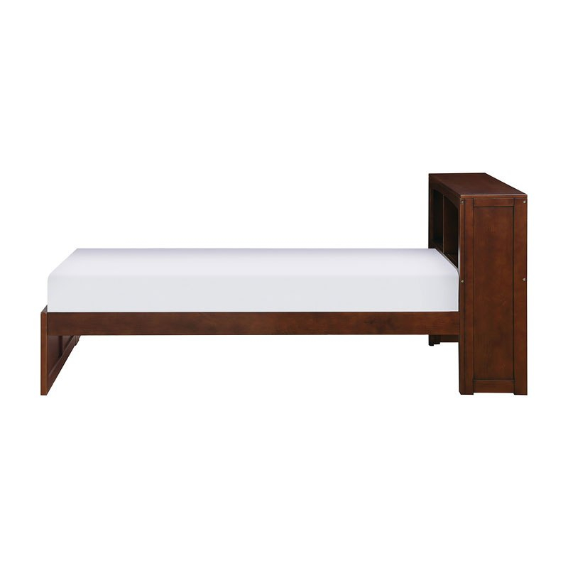 Rowe Twin Bookcase Bed By Homelegance | Furniturepick intended for
