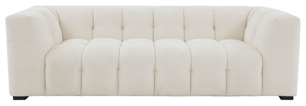 Safavieh Couture Petryna Boucle Tufted Sofa, #N/A - Transitional ... inside