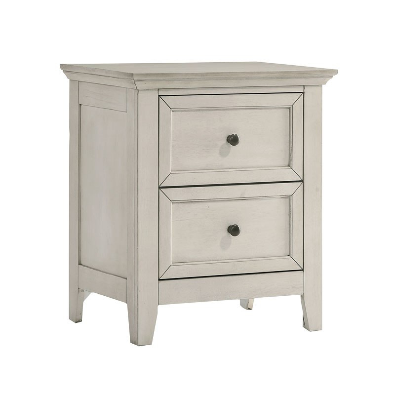 San Mateo Youth Nightstand (Rustic White) Intercon Furniture ... with Transform Your Child's Room with the San Mateo Rustic White Dresser's Charm