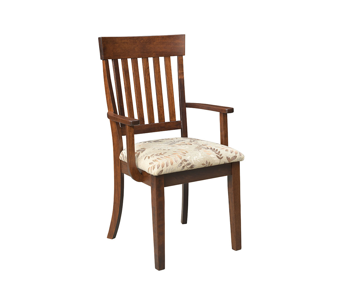 Simplicity Chair - Falls Furniture intended for A Closer Look at the Simplicity EspressoxBack Chair Set for Everyday Living