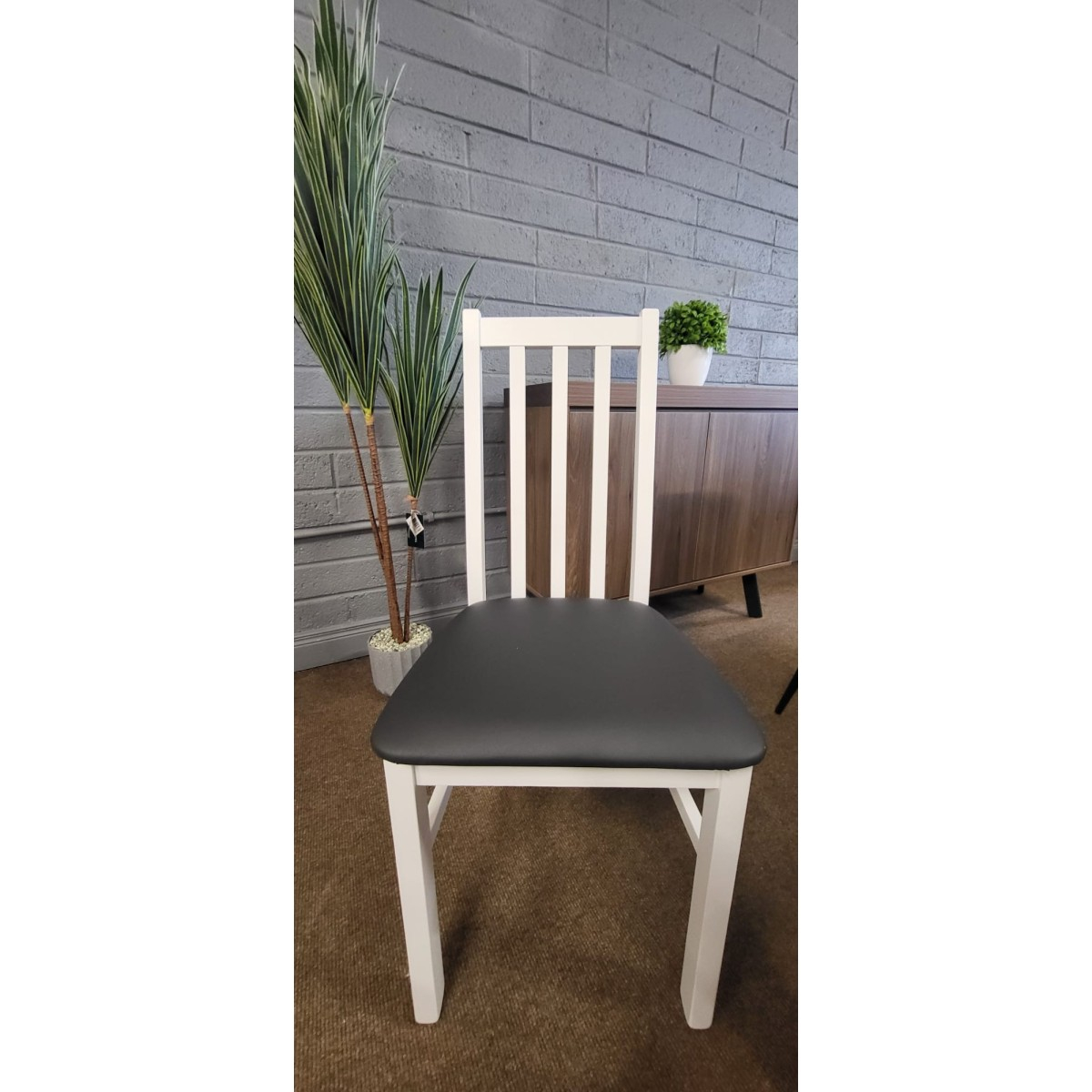 Simplicity Dining Chair - White pertaining to A Closer Look at the Simplicity EspressoxBack Chair Set for Everyday Living