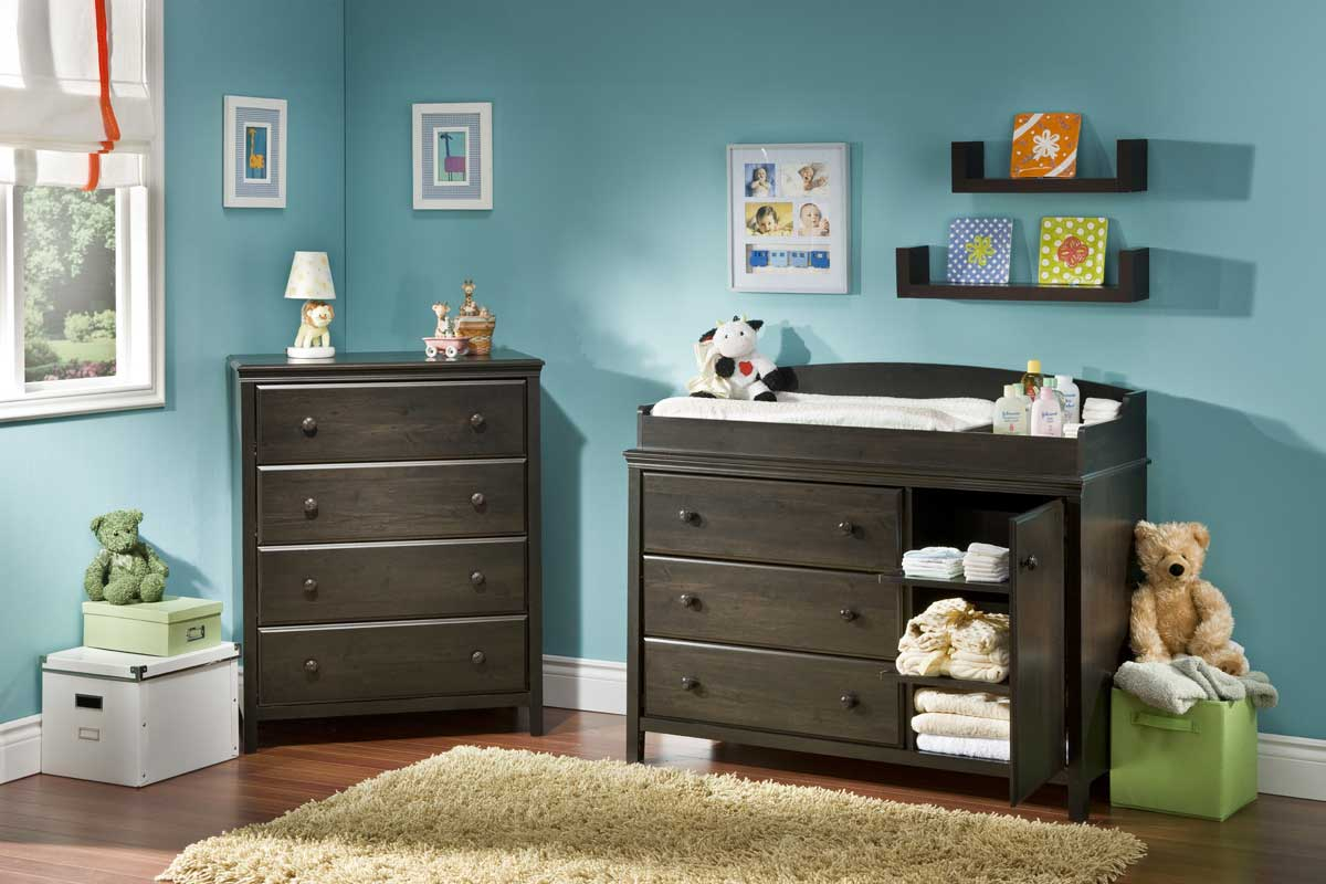 South Shore Cotton Candy Ebony Four Drawer Chest 3277034 At Homelement.com inside Understanding the South Shore Cotton Candy 4-Drawer Chest in Pure White
