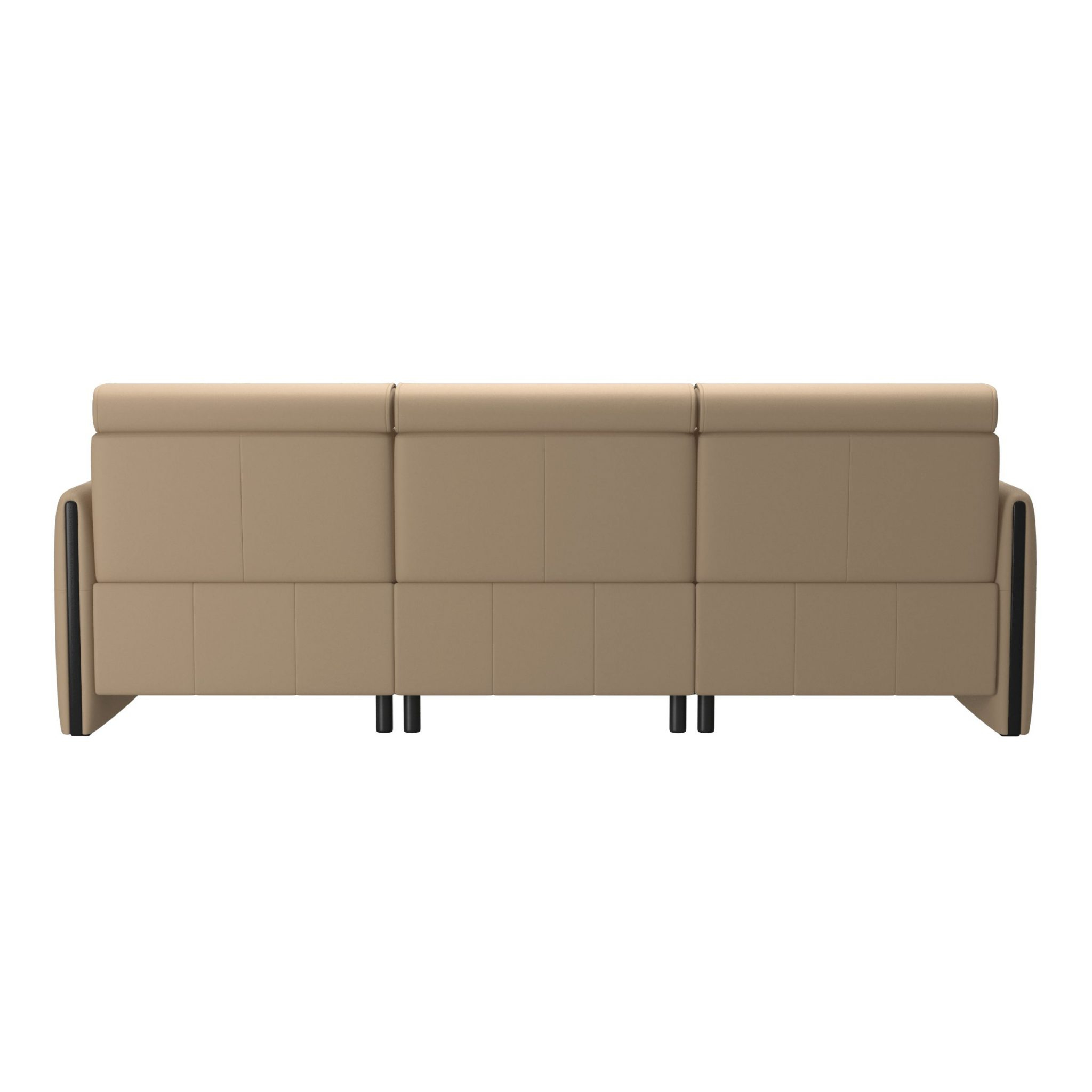 Stressless® Emily 3-Seat Sofa Wood - Furnitalia | Contemporary Italian ... throughout Unpacking the Comfort and Style of the GDF Studio Emily 3-Seat Sofa