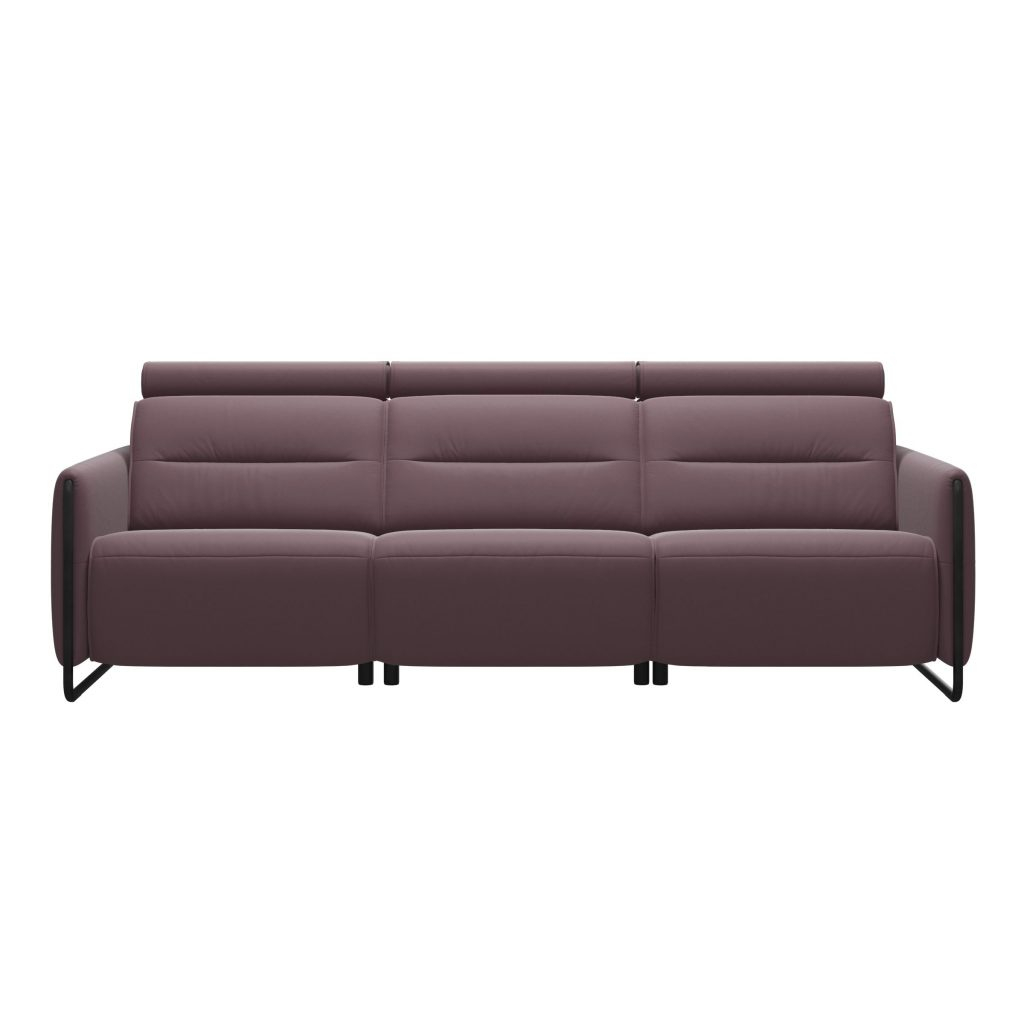 Stressless® Emily 3-Seat Sofa Wood - Furnitalia | Contemporary Italian ... with regard to Unpacking the Comfort and Style of the GDF Studio Emily 3-Seat Sofa