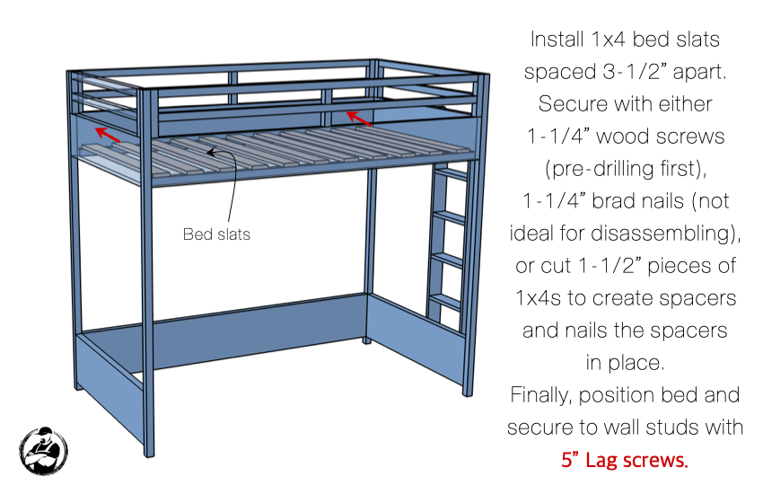 Twin Loft Bed » Rogue Engineer pertaining to