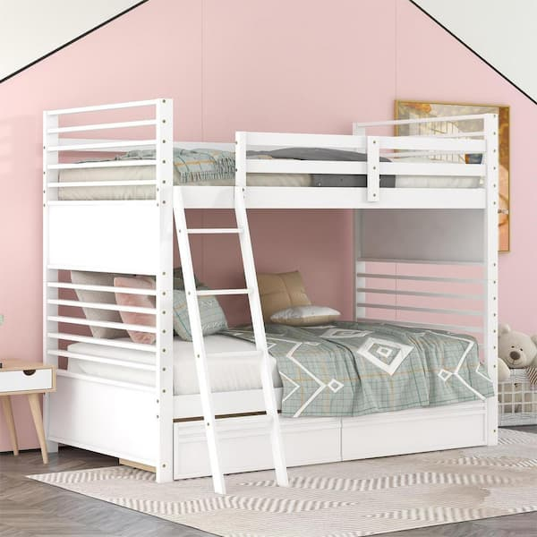 Twin Over Twin - Bunk Beds - The Home Depot in