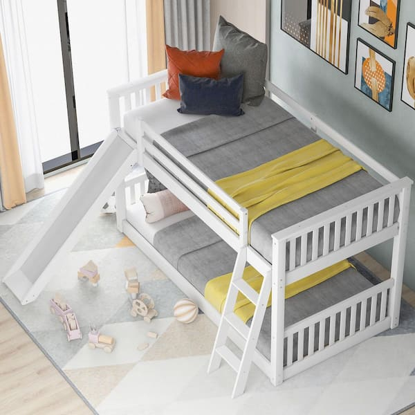 Twin Over Twin - Bunk Beds - The Home Depot intended for